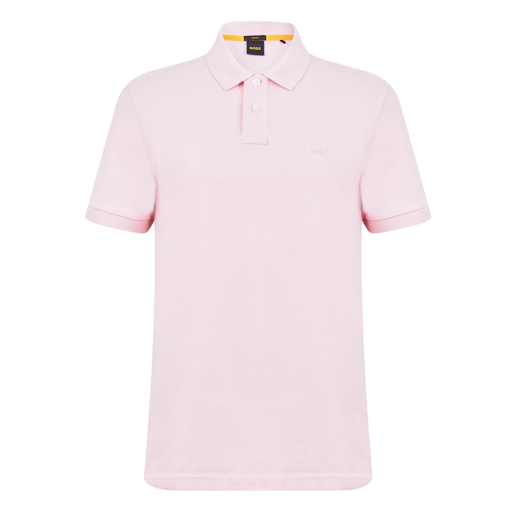 Hugo Boss Passenger Piqué Polo Top - Pas Pink 682